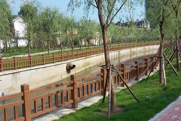 仿樹皮護欄