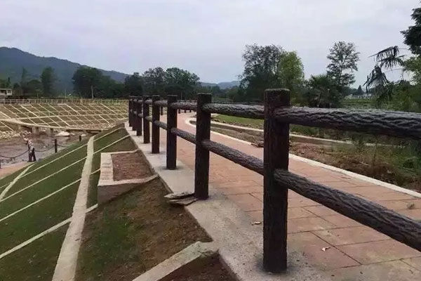 仿樹皮護欄