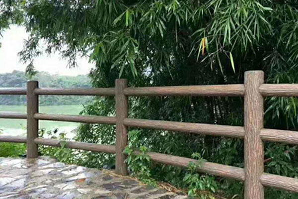 仿樹皮護欄