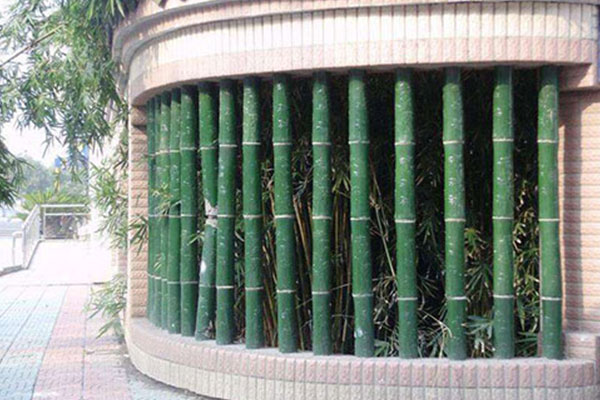 仿竹柵欄