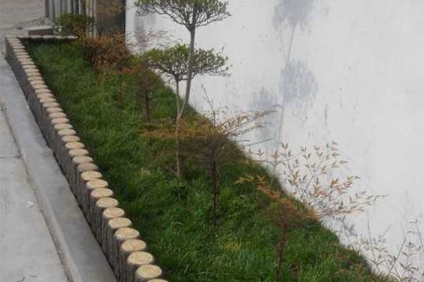 仿木樹樁石