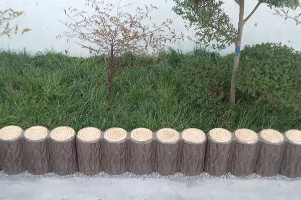 仿木樹樁石